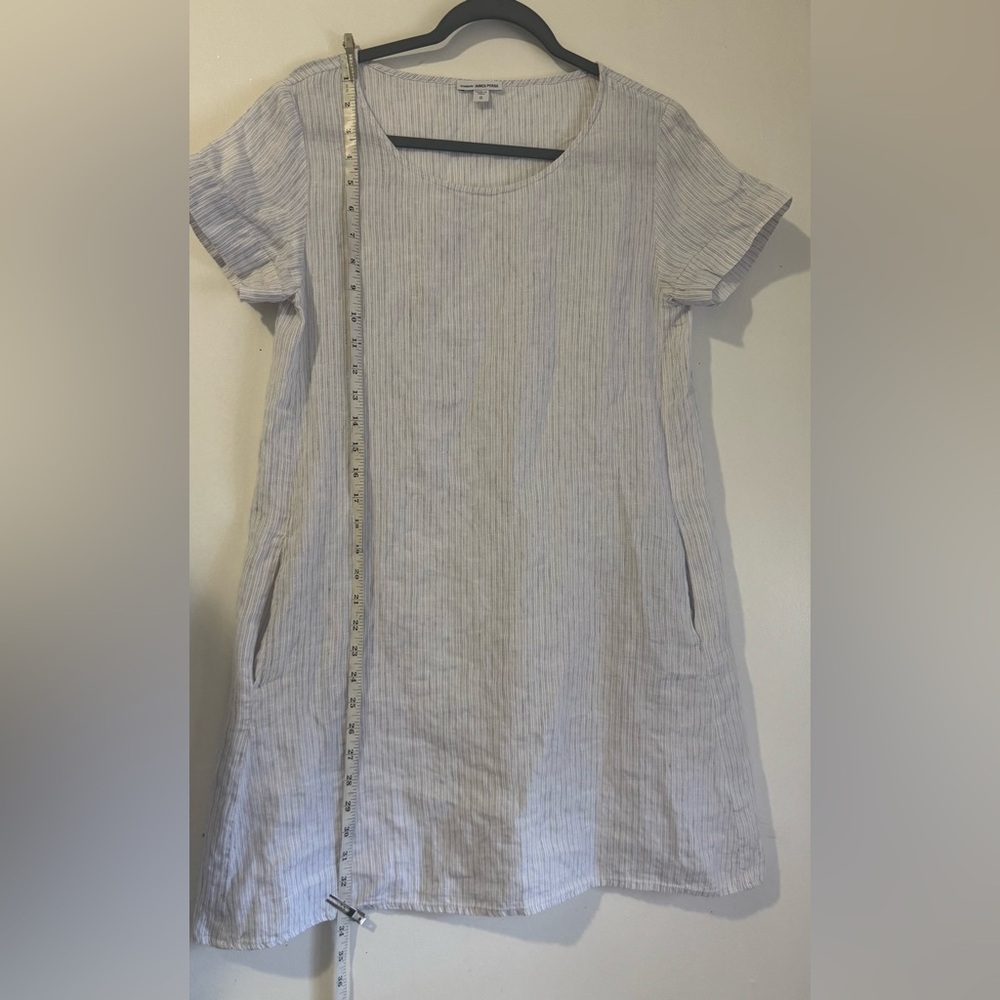 James Perse Light Gray Textured dress